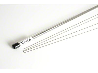 Ticon 39in Length 1/4lb 2.2mm/.087in Filler Diamter CP1 Titanium - 110-00002-0002