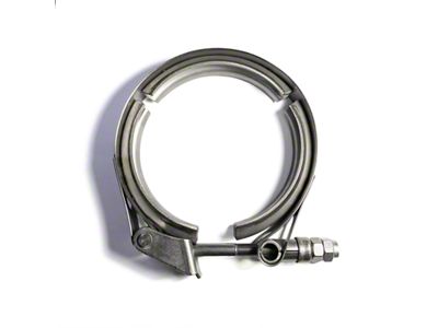 Ticon 3in Stainless Steel V-Band Clamp - Quick Release - 119-07600-2000
