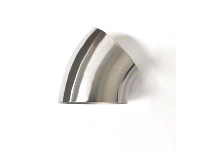 Ticon 4.5in Diameter 45 Degree 1.1D 2mm/.079in Titanium Elbow - 101-11428-3111