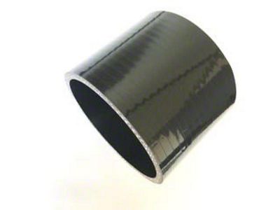 Ticon 4-Ply Black 3.5in Straight Silicone Coupler - 131-08903-0401
