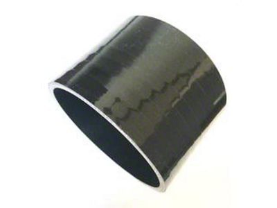 Ticon 4-Ply Black 4.0in Straight Silicone Coupler - 131-10203-0401