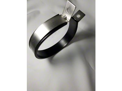 Ticon 6in Canister w/ EPDM Rubber Muffler Strap - 108-00500-0152