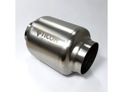 Ticon 7in OAL 3.0in In/Out Ultralight Titanium Muffler - 116-07633-0000