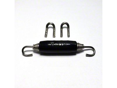 Ticon Black Silicone Titanium Spring Tab and Spring Kit - 108-00211-1101