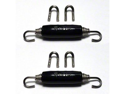 Ticon Black Silicone Titanium Spring Tab and Spring Kit - 108-00212-1101