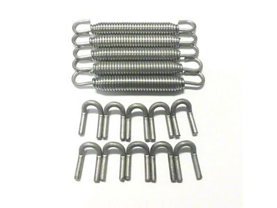 Ticon Black Silicone Titanium Spring Tab and Spring Kit - 108-00215-1101