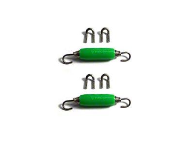 Ticon Green Silicone Titanium Spring Tab and Spring Kit - 108-00212-1102