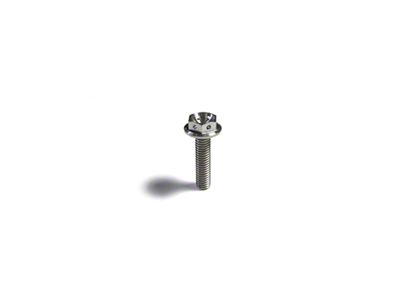 Ticon Titanium Bolt Flanged M6x10x1TP 10mm 6pt Head Drilled - 126-00413-0510