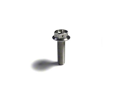 Ticon Titanium Bolt Flanged M8x15x1.25TP 12mm 6pt Head Drilled - 126-00514-0515