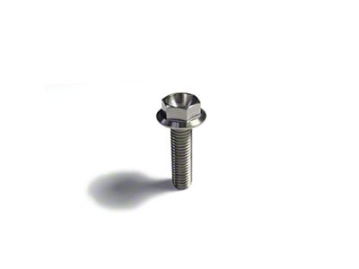 Ticon Titanium Bolt Flanged M8x25x1.25TP 12mm 6pt Head - 126-00514-0125