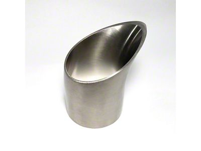 Ticon Sequence Manufacturing Universal 3in Teardrop Exhaust Tip - SS304 - 903-03761-1000