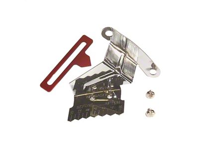 Mr. Gasket Timing Tab; w/Adjustable Pointer; 8 in. Balancer; - 4599