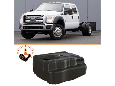 Titan Fuel Tanks 11-19 Ford F-350/F-450 Narrow Frame 40 Gallon - 8020011