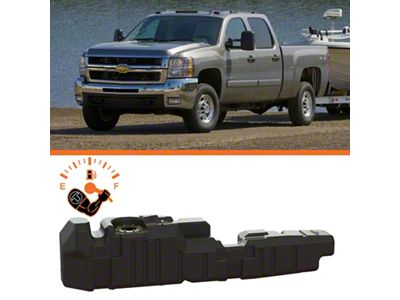 Titan Fuel Tanks 11-16 GM 2500/3500 Duramax Crew Cab Short - 7010211