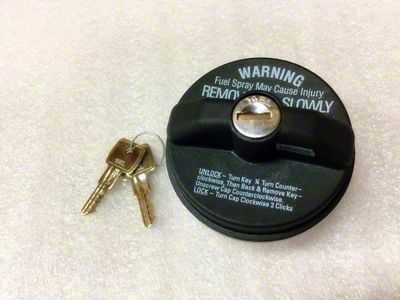 Titan Fuel Tanks Locking Black Fuel Cap For Use w/5410040/5410050 - 9901750