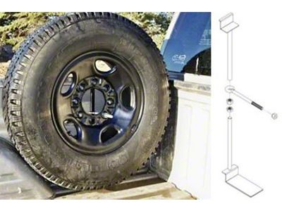 Titan Fuel Tanks Universal Spare Tire Buddy Mounting System - 9901330