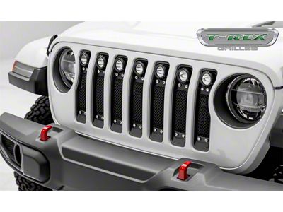 T-REX Grilles Torch Grille, Black, Mild Steel, 1 Pc, Insert - 6314931