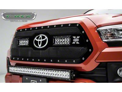 T-REX Grilles Torch Grille, Black, Mild Steel, 1 Pc, Insert - 6319511