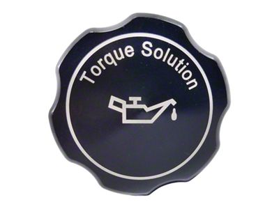 Torque Solution Billet Oil Cap 89+ Subaru - Black - TS-SU-313BK