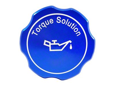 Torque Solution Billet Oil Cap 89+ Subaru - Blue - TS-SU-313BU