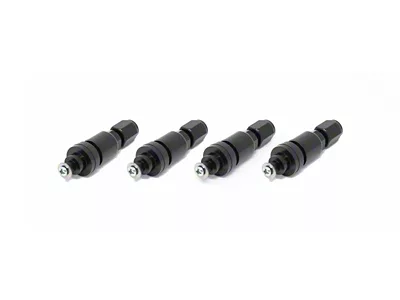 Torque Solution Billet TPMS Valve Stem Kit Black 2008+ Subaru - TS-SU-558BK-4