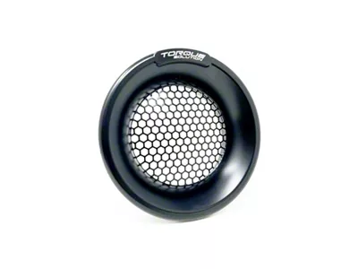 Torque Solution Billet Turbo Velocity Stack Shield For 4in Inlet - TS-VS-740-BK