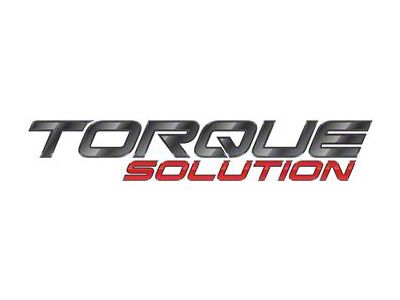 Torque Solution V2 Blow Off BOV Sound Plate Red : Multiple - TS-GEN-002R.2