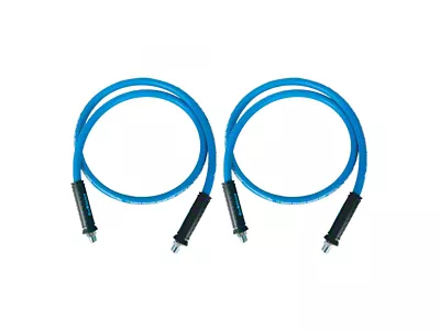 ToughTek Rubber Pressure Washer Jumper Hose; 1/2-Inch x 6-Foot; 2-Pack