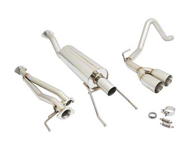 Megan Racing Toyota Tacoma 2016+ Cat-Back Exhaust System Twin Stainless Tip - CBS-TTA16-R3