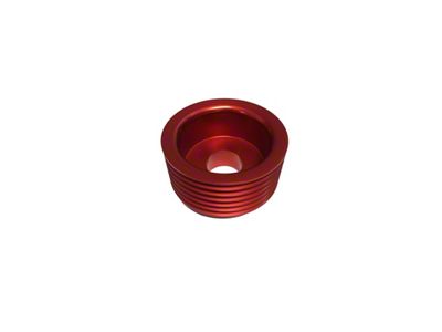 Torque Solution Lightweight Alternator Pulley Red : Hyundai Genesis Coupe 3.8 - TS-GEN-004R