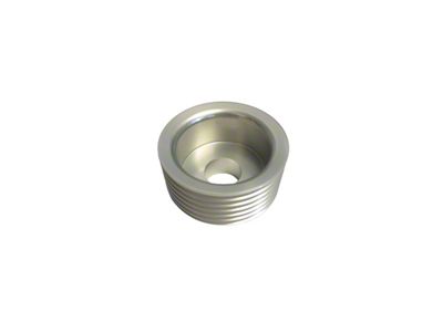 Torque Solution Lightweight Alternator Pulley Silver : Hyundai Genesis Coupe 3.8 - TS-GEN-004S
