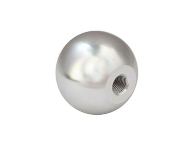Torque Solution Billet Shift Knob Silver : Universal 10x1.25