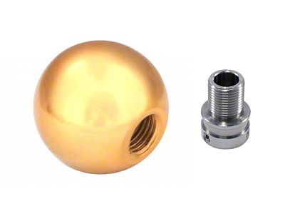 Torque Solution Billet Shift Knob Gold Vokswagen/Audi Manual Transmission - TS-BSK-VWMGD