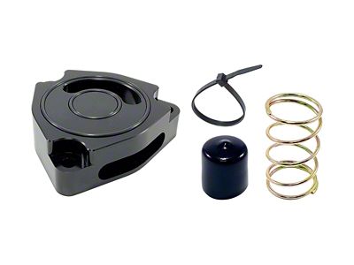 Torque Solution Blow Off BOV Sound Plate Black 11+ Hyundai - TS-SP2-HVBK