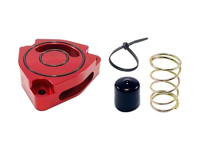 Torque Solution Blow Off BOV Sound Plate Red 11+ Hyundai - TS-SP2-HVR