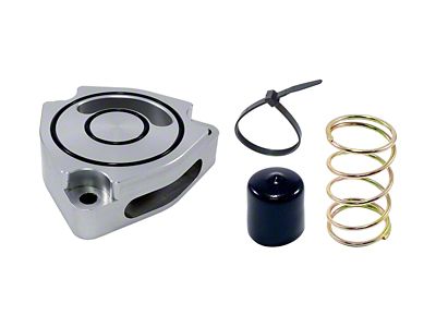 Torque Solution Blow Off BOV Sound Plate Silver 11+ Hyundai - TS-SP2-HVS