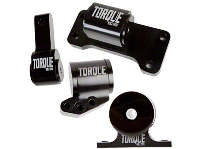 Torque Solution Billet Aluminum 4 Piece Engine Mount Kit: Mitsubishi - TS-EV-1235