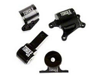 Torque Solution Billet Aluminum 4 Piece Engine Mount Kit: Mitsubishi - TS-EV-1236