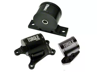 Torque Solution Billet Aluminum 3 piece Engine Mount Kit: Mitsubishi - TS-EV-126