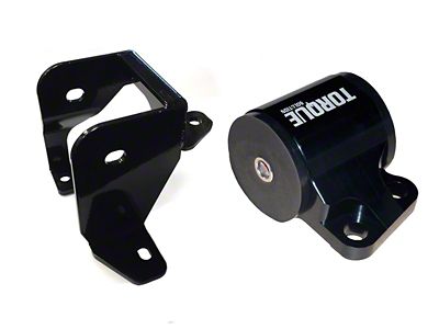 Torque Solution Billet Aluminum Left Engine Mount 2 Bolt : 96-00 - TS-HA-002EK