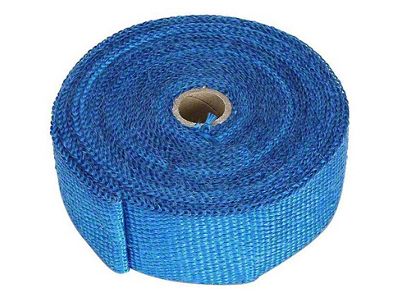 Torque Solution 50in x 2in Universal Fiberglass Exhaust Wrap - TS-EW-2X50BU