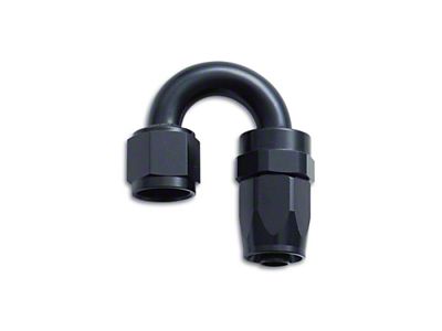 Torque Solution Rubber Hose Fitting -8AN 180 Degree - TS-FTG-180D8AN