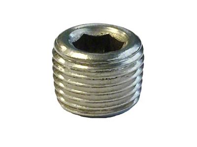 Torque Solution Stainless Steel 1/8 in NPT Plug: Universal Single - TS-NPT-18.1