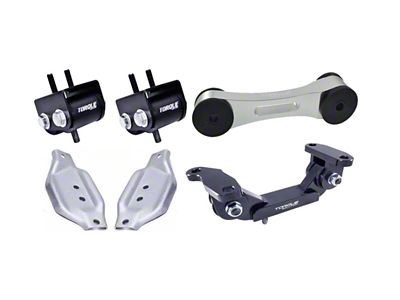 Torque Solution Engine/Trans/Silver Pitch Mount Kit w/Mount Plates 02-14 Subaru - TS-SU-123S.2-PL