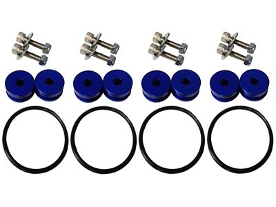 Torque Solution Billet Bumper Quick Release Kit Combo Blue : Universal - TS-UNI-026BLc