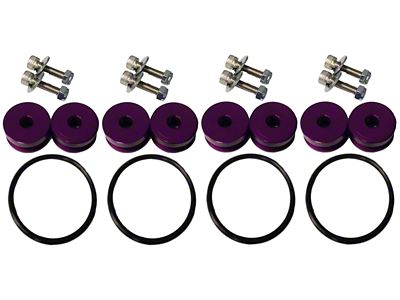 Torque Solution Billet Bumper Quick Release Kit Combo Purple : Universal - TS-UNI-026PRc