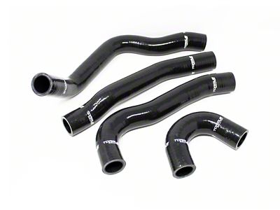 Torque Solution 08-15 Mitsubishi Evolution X Silicone Radiator Hose Kit - TS-EVX-434BK