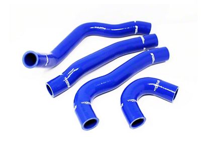 Torque Solution 08-15 Mitsubishi Evolution X Silicone Radiator Hose Kit - 434BU