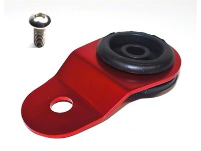 Torque Solution Radiator Mount w/ Insert RED : Mitsubishi Evolution - TS-EV-008i