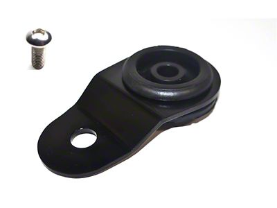Torque Solution Radiator Mount w/ Insert Black : - TS-EV-009i